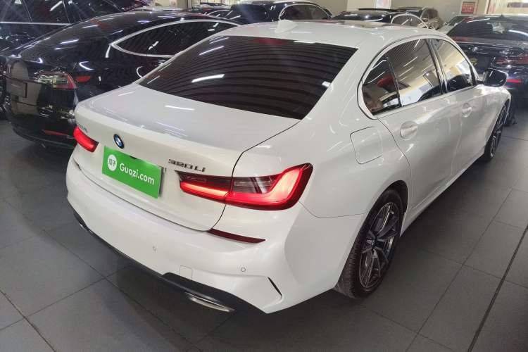 Used BMW 3 Series 2022 320Li M Sport Package Rear Right 45 Deg