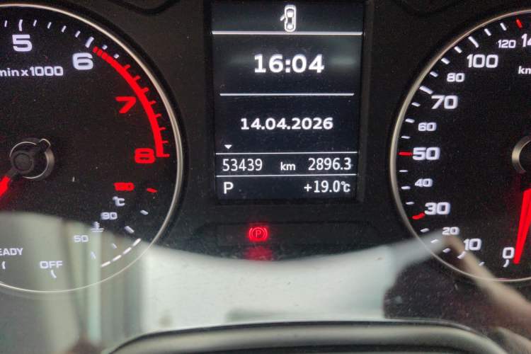 Used Audi A3 2017 Sportback 35 TFSI Fashion Model Odometer Close Up