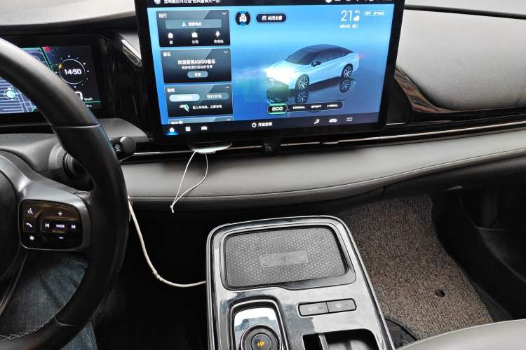 Used AION S Plus 2022 70 Intelligent Edition Audio And AC Panel