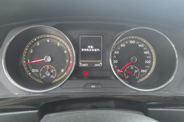 Used Volkswagen Tiguan L 2020 330TSI Automatic Two-Wheel Drive Panoramic Comfort Edition China VI Standard Instrument Cluster