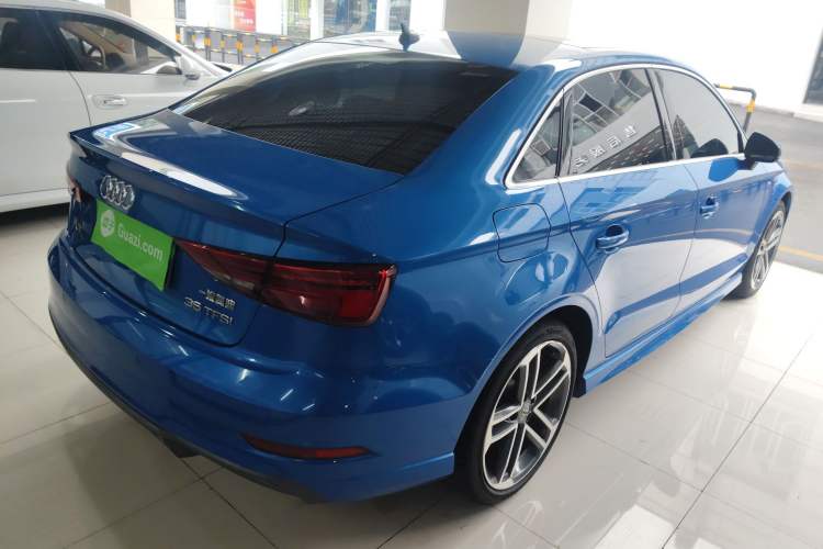 Used Audi A3 2019 Limousine 35 TFSI Sporty Version China VI Rear Right 45 Deg
