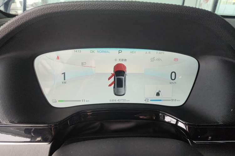 Used BYD Tang New Energy 2024 DM-i Glory Edition 112KM Prestige Model Instrument Cluster