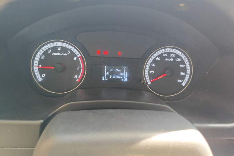 Used CHANGAN KAICHENG F300 2022 1.5L "True Fragrance" Long-Wheelbase DAM15KL Odometer Close Up