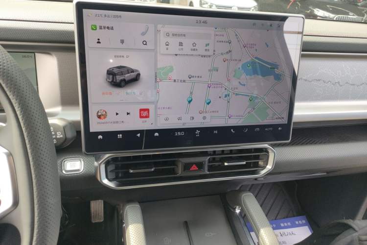 Used JETOUR Traveler 2023 1.5T Two-Wheel Drive Discovery PRO Audio And AC Panel