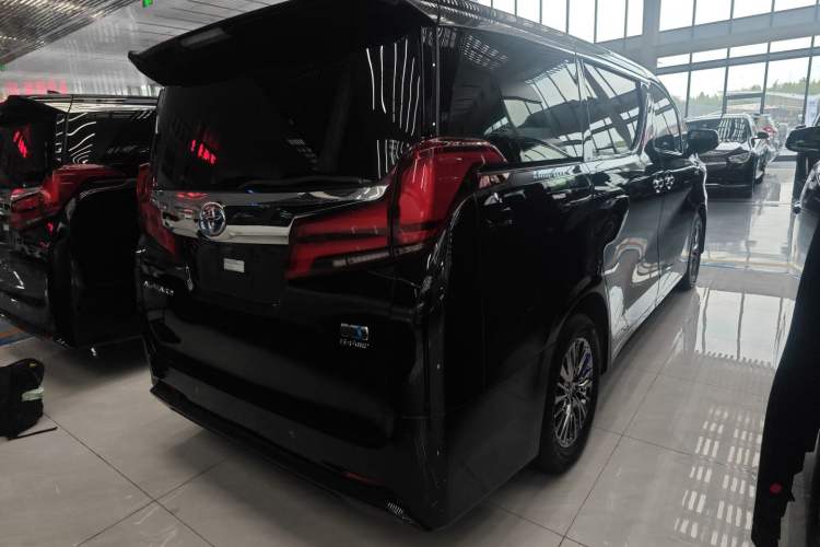 Used Toyota Alphard 2021 Dual-Engine 2.5L Luxury Edition Rear Right 45 Deg