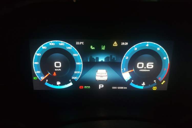 Used JETOUR X70 PLUS 2021 1.5T DCT Mountain 5-Seater Instrument Cluster