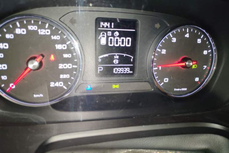 Used Roewe RX5 2019 20T Two-Wheel Drive Automatic 4G Connected Platinum Edition Odometer Close Up