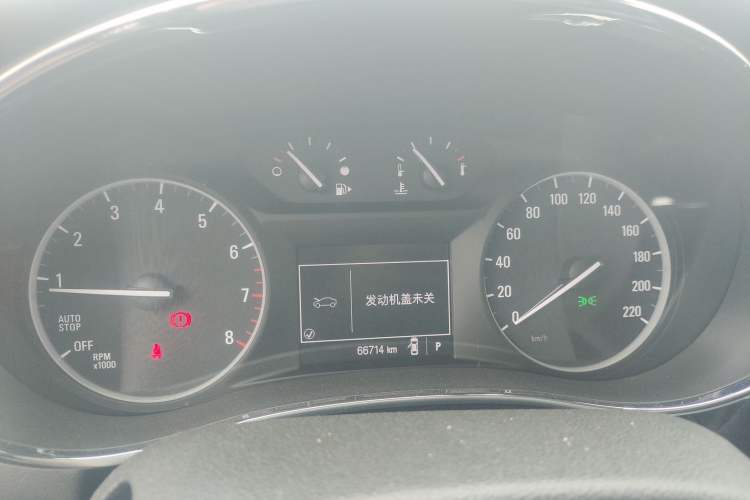 Used Buick Encore 2017 18T Automatic Two-Wheel Drive Urban Leading Model Instrument Cluster