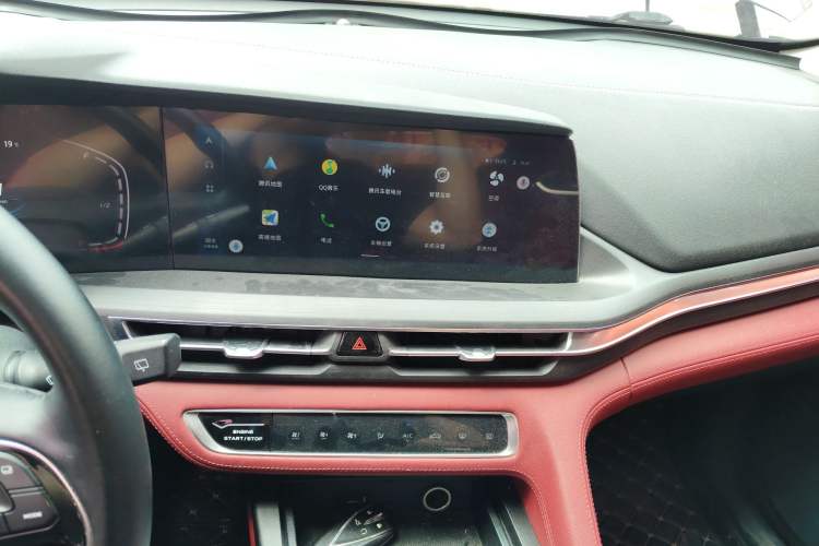 Used CHANGAN CS75 PLUS 2020 2.0T Automatic Pilot Version Audio And AC Panel