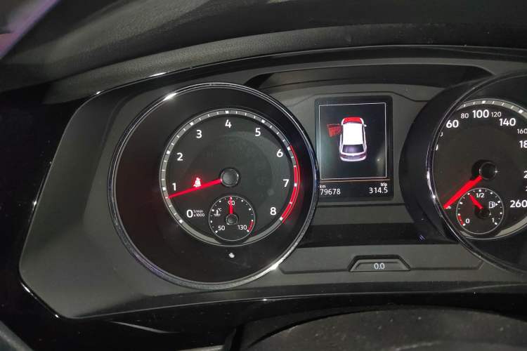 Used Volkswagen Tiguan L 2019 330TSI Automatic Two-Wheel Drive Smart Luxury Version China VI Standard Instrument Cluster