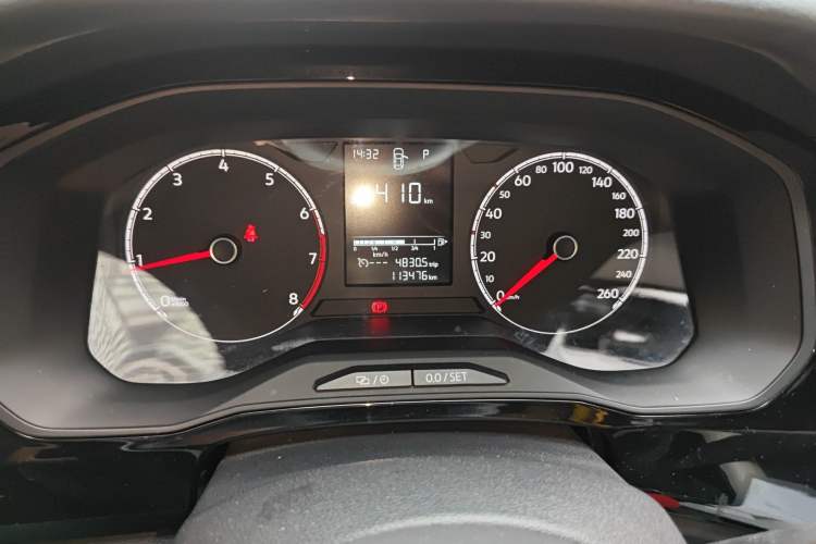 Used Jetta VS5 2019 280TSI Automatic Trend Model Odometer Close Up