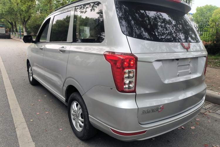 Used Wuling Hongguang 2021 1.5L Revised S Standard Version with Electric Power Steering LAR Rear Left 45 Deg