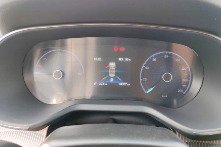 Used Hongqi E-QM5 2021 Charging Version Flagship Edition Instrument Cluster