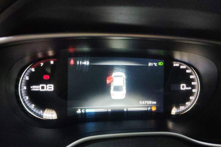 Used Geely Auto Emgrand 2018 1.5L Manual Upward Connect Edition Instrument Cluster