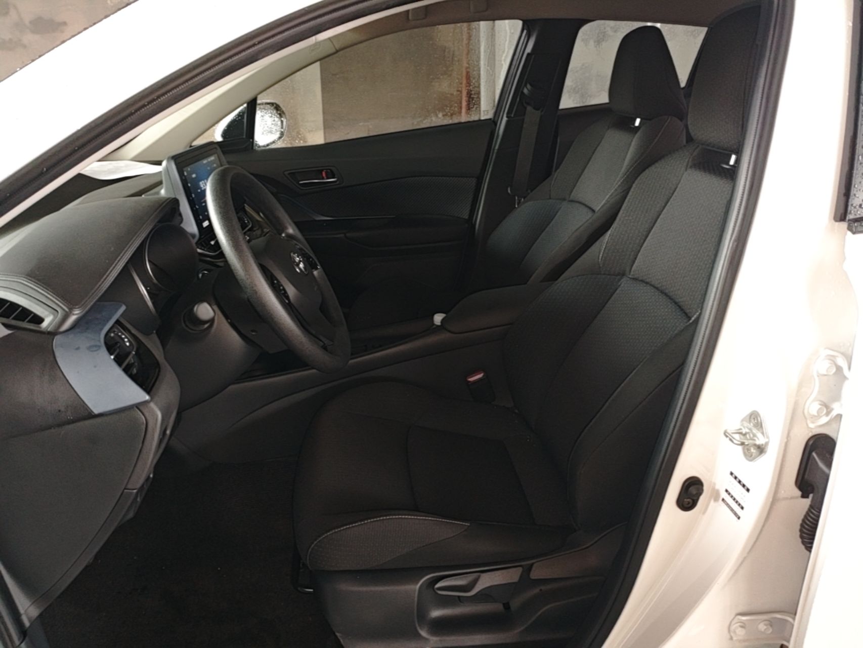 Vordere Reihe im Auto
