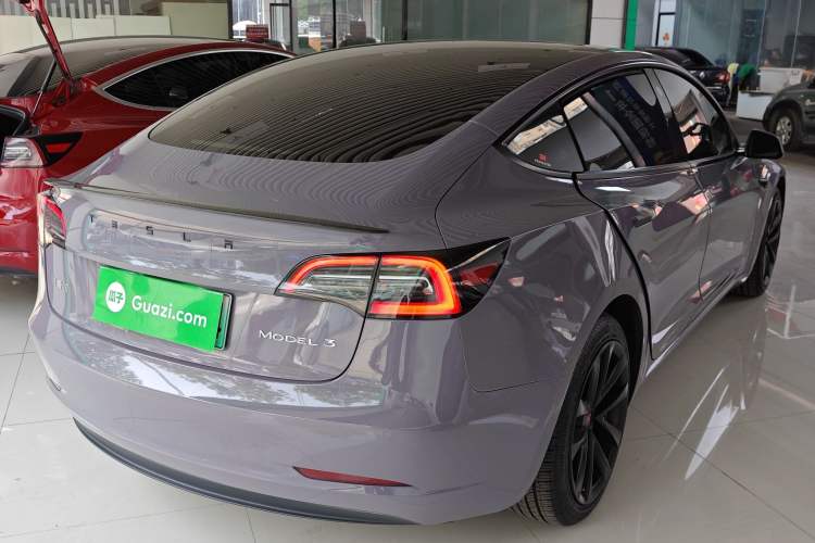 Used Tesla Model 3 2022 Rear-Wheel-Drive Version Rear Right 45 Deg