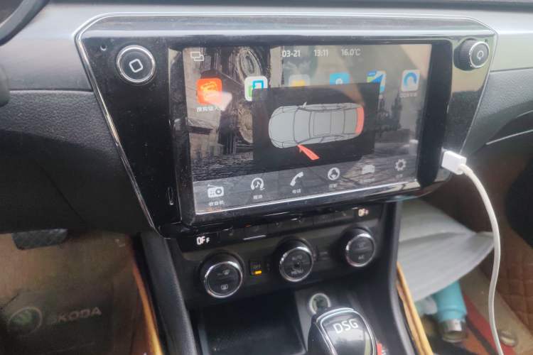 Used Skoda Superb 2018 TSI330 DSG Comfort Edition China V Standard Audio And AC Panel