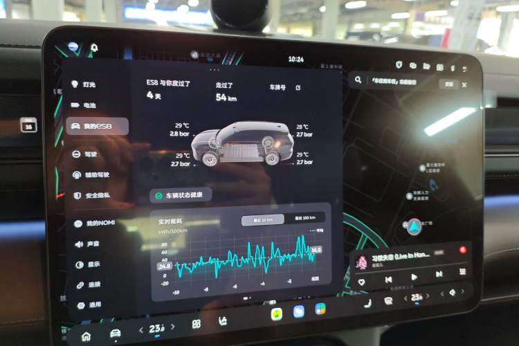 Used Nio ES8 2026 Model 6-seat Executive Luxury Edition Instrument Cluster