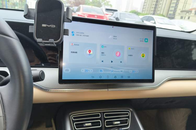 Used BYD Song Pro New Energy 2025 Second-Generation DM-i 75KM Leading Edition Audio And AC Panel