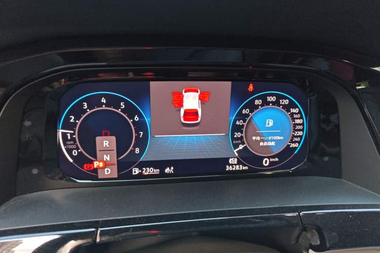 Used Volkswagen Teramont 2022 380TSI Four-Wheel Drive Prestige Luxury Edition Instrument Cluster