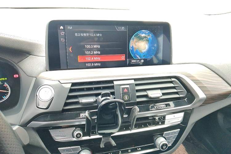 Used BMW X3 2018 xDrive28i Luxury Package China VI Emission Standard Audio And AC Panel