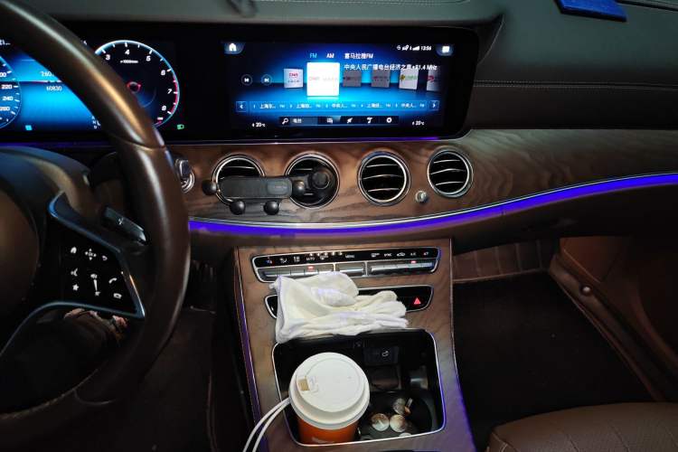 Used Mercedes-Benz E-Class 2021 E 300 L Stylish Model Audio And AC Panel