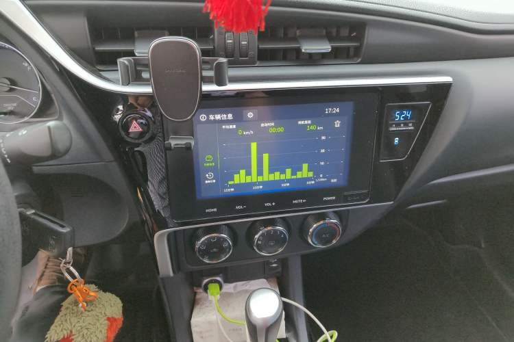 Used Toyota Levin 2017 Revised 185T CVT Elite Edition China V Standard Audio And AC Panel