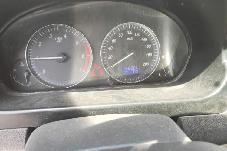 Used BAIC Weiwang M20 2014 1.5L Comfort Version BJ415B Odometer Close Up