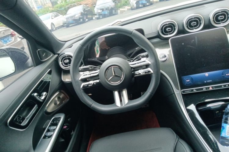 Used Mercedes-Benz C-Class 2023 Second Facelift C 260 L Starry Night Sports Edition Steering Wheel