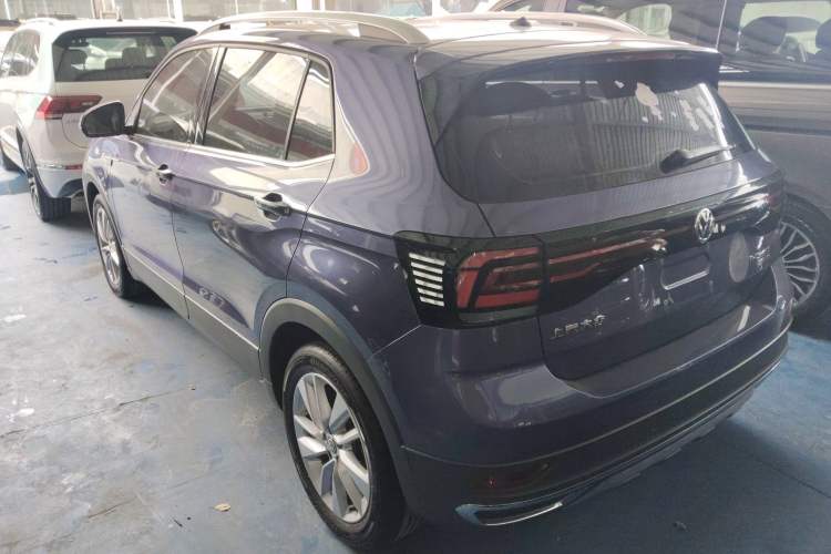 Used Volkswagen T-Cross 2020 280TSI DSG Comfort Edition Rear Left 45 Deg