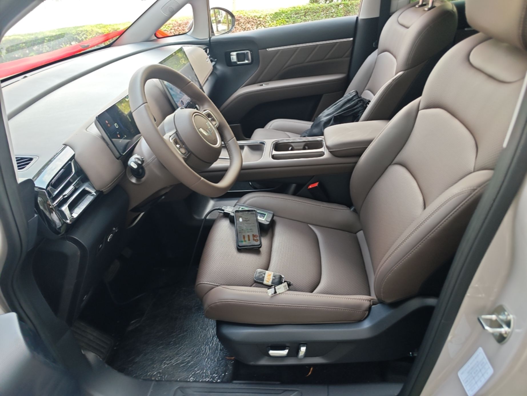 Avant de la voiture