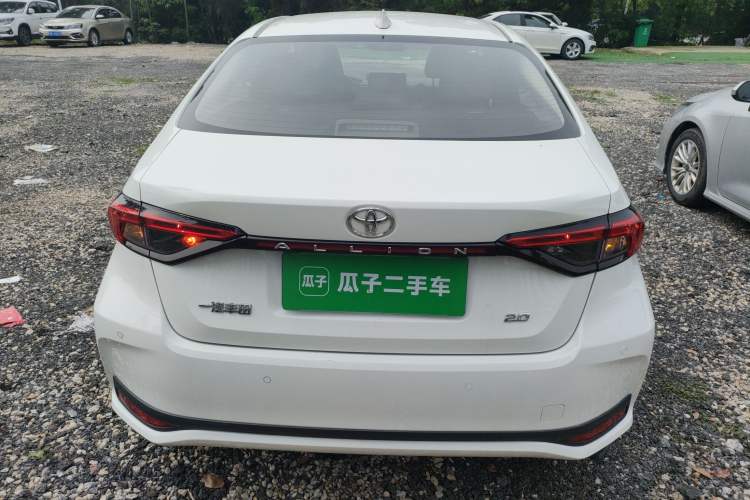 Used Toyota Allion 2022 2.0L Elite Edition Rear
