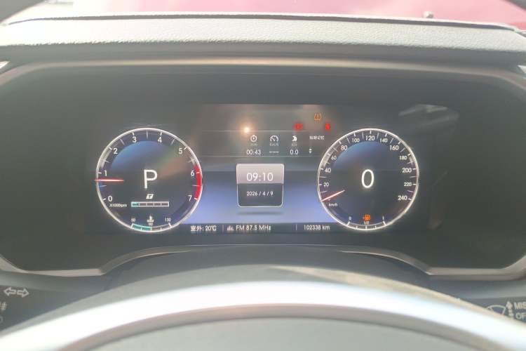 Used BAIC Off-Road BJ40 2019 PLUS 2.3T Automatic Four-Wheel Drive Premium Edition China VI Instrument Cluster