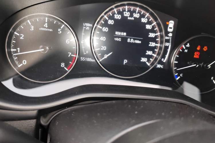 Used Mazda 3 Axela 2021 2.0L Automatic Zhiya Edition Odometer Close Up