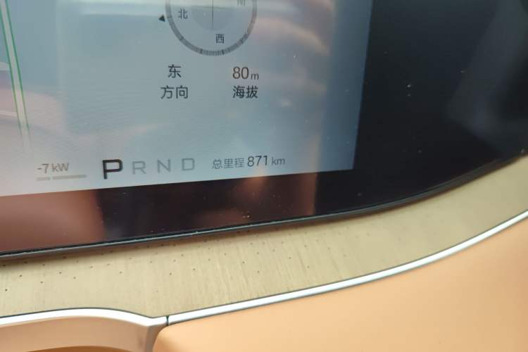 Used Denza N8L 2025 Model Flagship Model Odometer Close Up