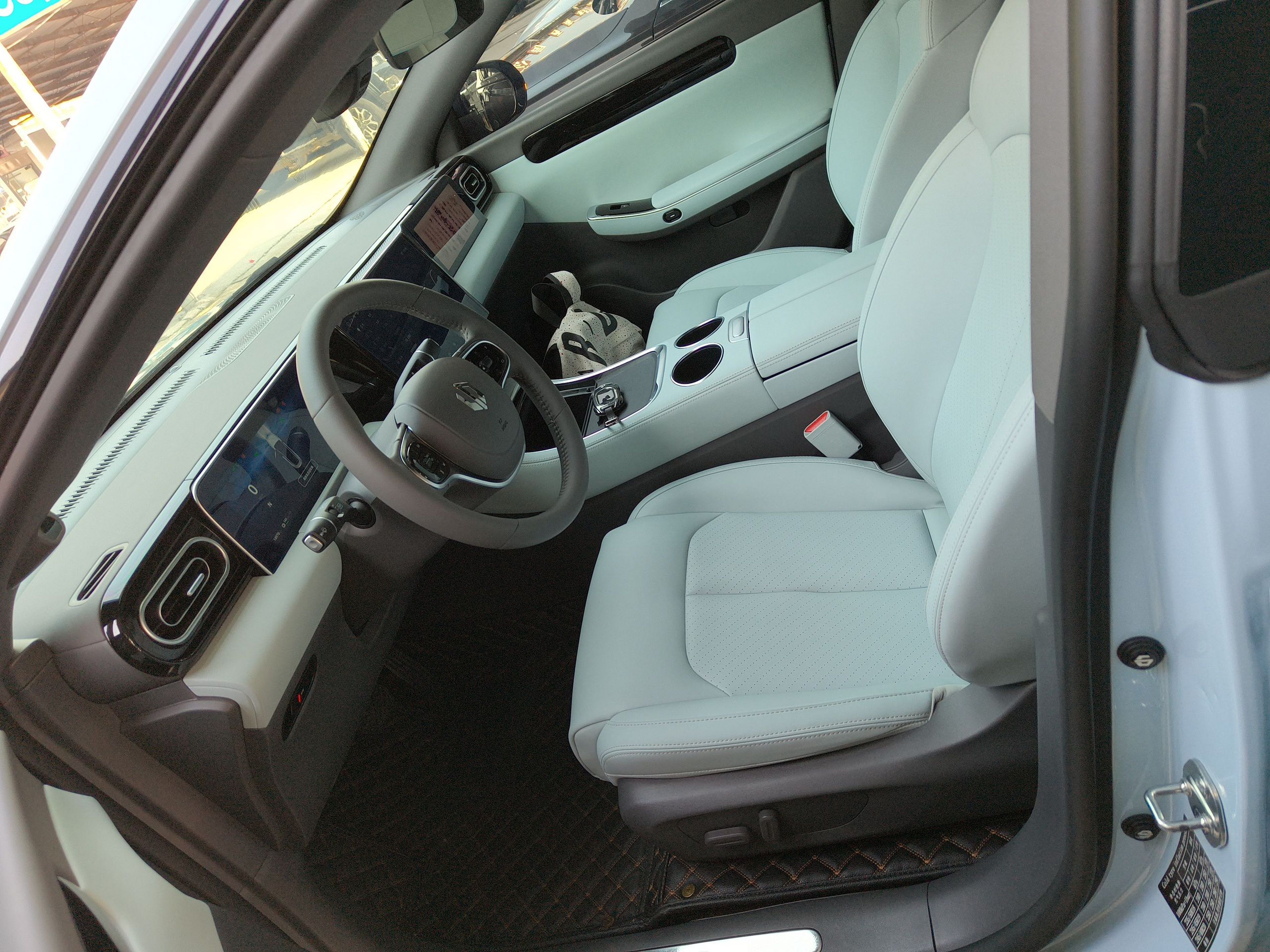 Avant de la voiture