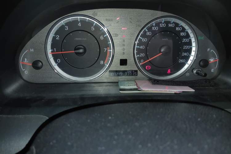 Used Honda Accord 2013 2.4L SE Odometer Close Up