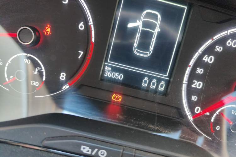 Used Volkswagen Polo 2019 Plus 1.5L Automatic Panoramic Enjoyment Edition Odometer Close Up