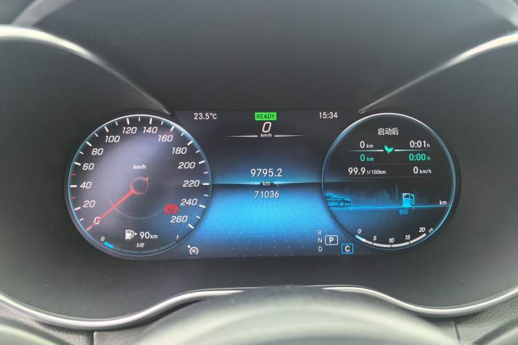 Used Mercedes-Benz C-Class 2020 C 260 L Sport Edition Instrument Cluster