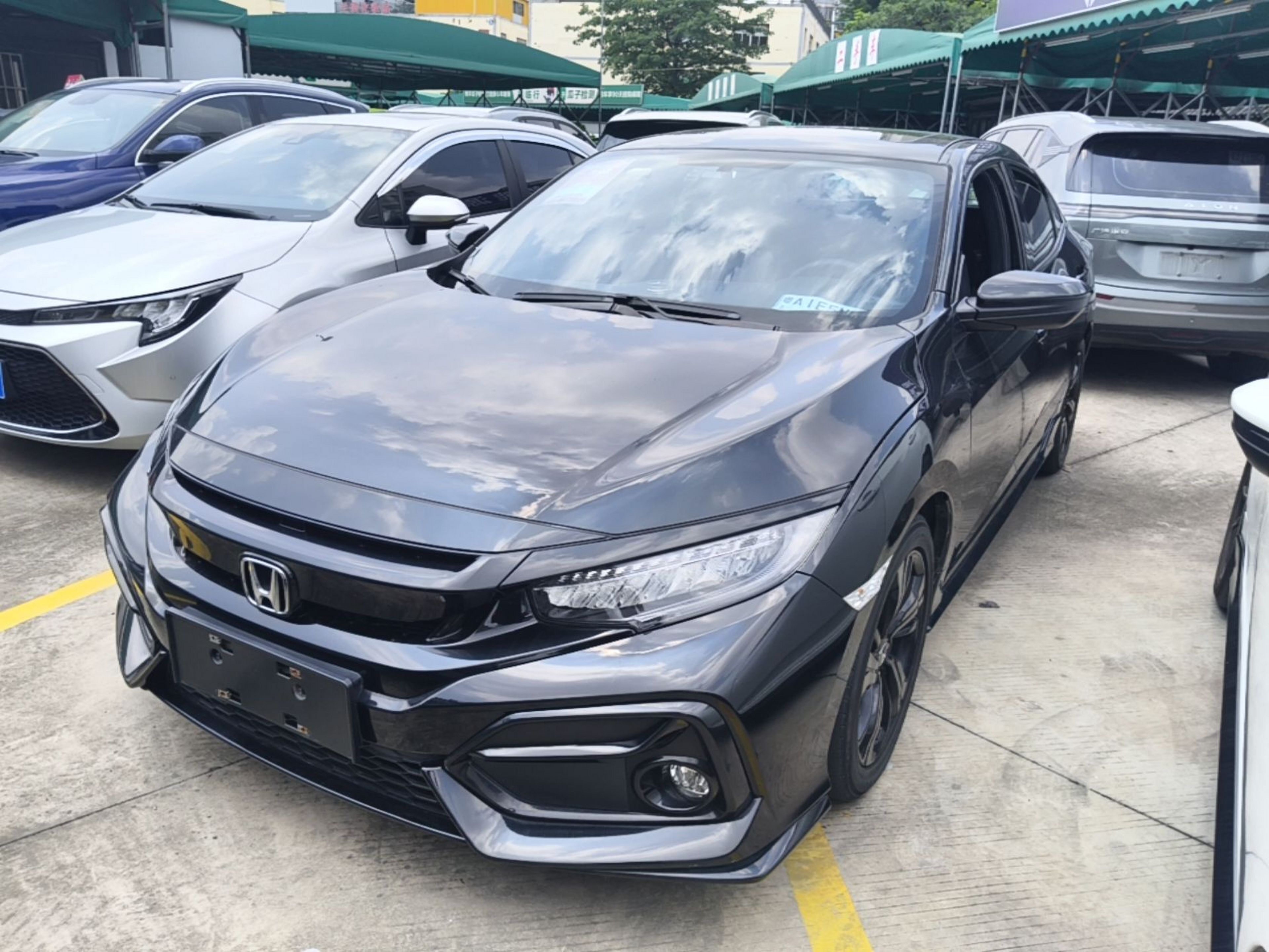 Under Front Bumper