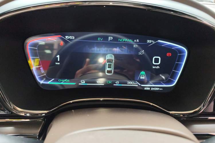 Used BYD Han 2023 DM-i Champion Edition 121KM Elite Model Instrument Cluster