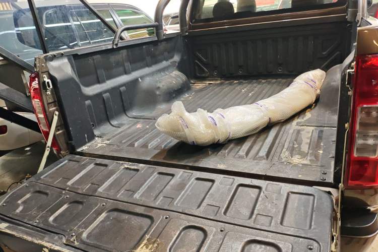 Used Great Wall Poer 2021 2.0T Commercial Version Automatic Diesel 4x4 Navigation-Ready Long-Box GW4D20M