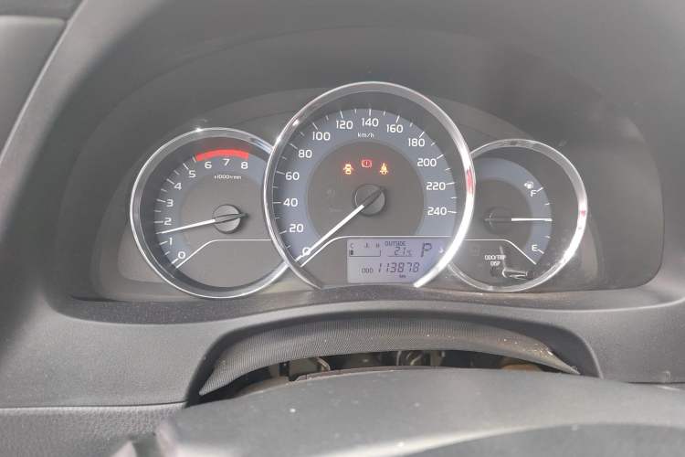 Used Toyota Levin 2017 Revised 185T CVT Elite Edition China V Standard Instrument Cluster