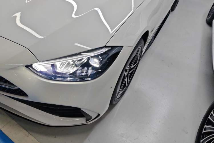 Used Mercedes-Benz C-Class 2024 Second Facelift C 260 L Starry Night Sport Edition Left Front Headlight