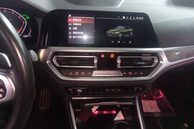 Used BMW 4 Series 2022 430i Convertible M Sport Night Edition Package Audio And AC Panel