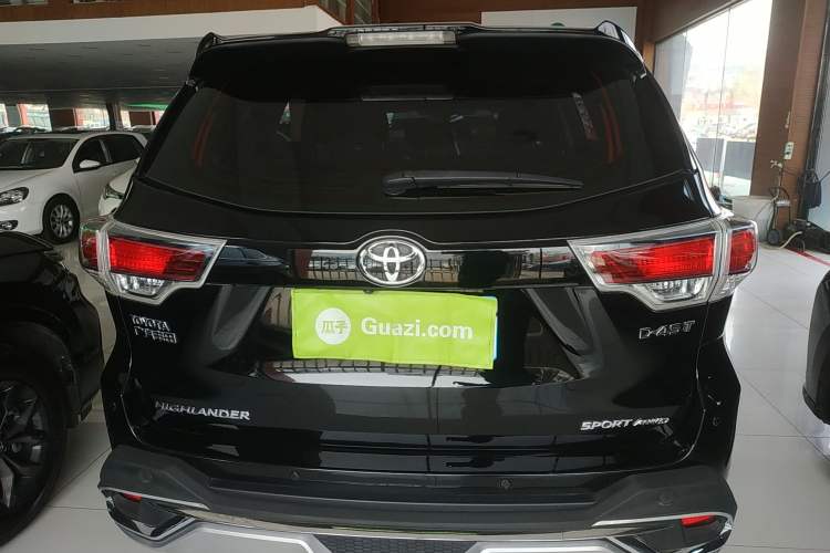Used Toyota Highlander 2015 2.0T Four-Wheel Drive Luxury Edition 7-Seater Rear