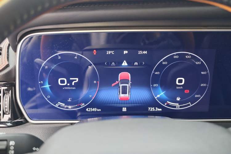 Used Hongqi HS5 2022 Revised Version 2.0T Smart Connect Flagship Edition Instrument Cluster