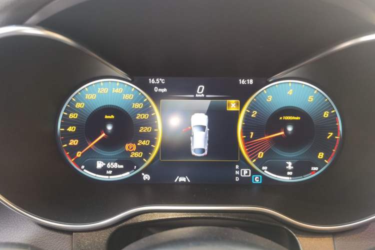 Used Mercedes-Benz GLC Coupe 2021 GLC 300 4MATIC Coupe SUV Instrument Cluster