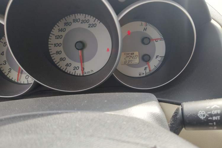 Used Mazda 3 2012 1.6L Manual Classic Special Offer Odometer Close Up