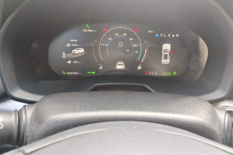 Used Wey VV7 New Energy 2020 PHEV 2.0T Flagship Model Odometer Close Up